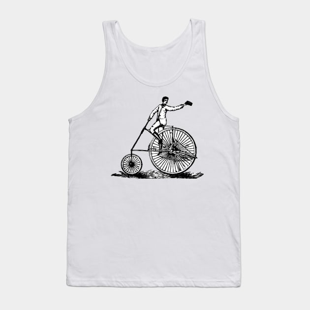 19th century cyclist Tank Top by vixfx